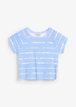 Camiseta corta de canalé