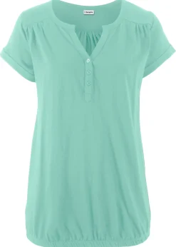 Camiseta de algodón con manga corta