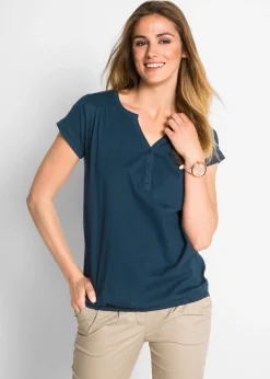 Camiseta de algodón con manga corta