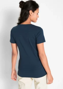 Camiseta de algodón, manga corta