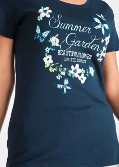 Camiseta de algodón, manga corta