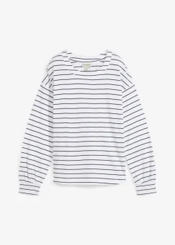 Camiseta de algodón orgánico puro con manga larga