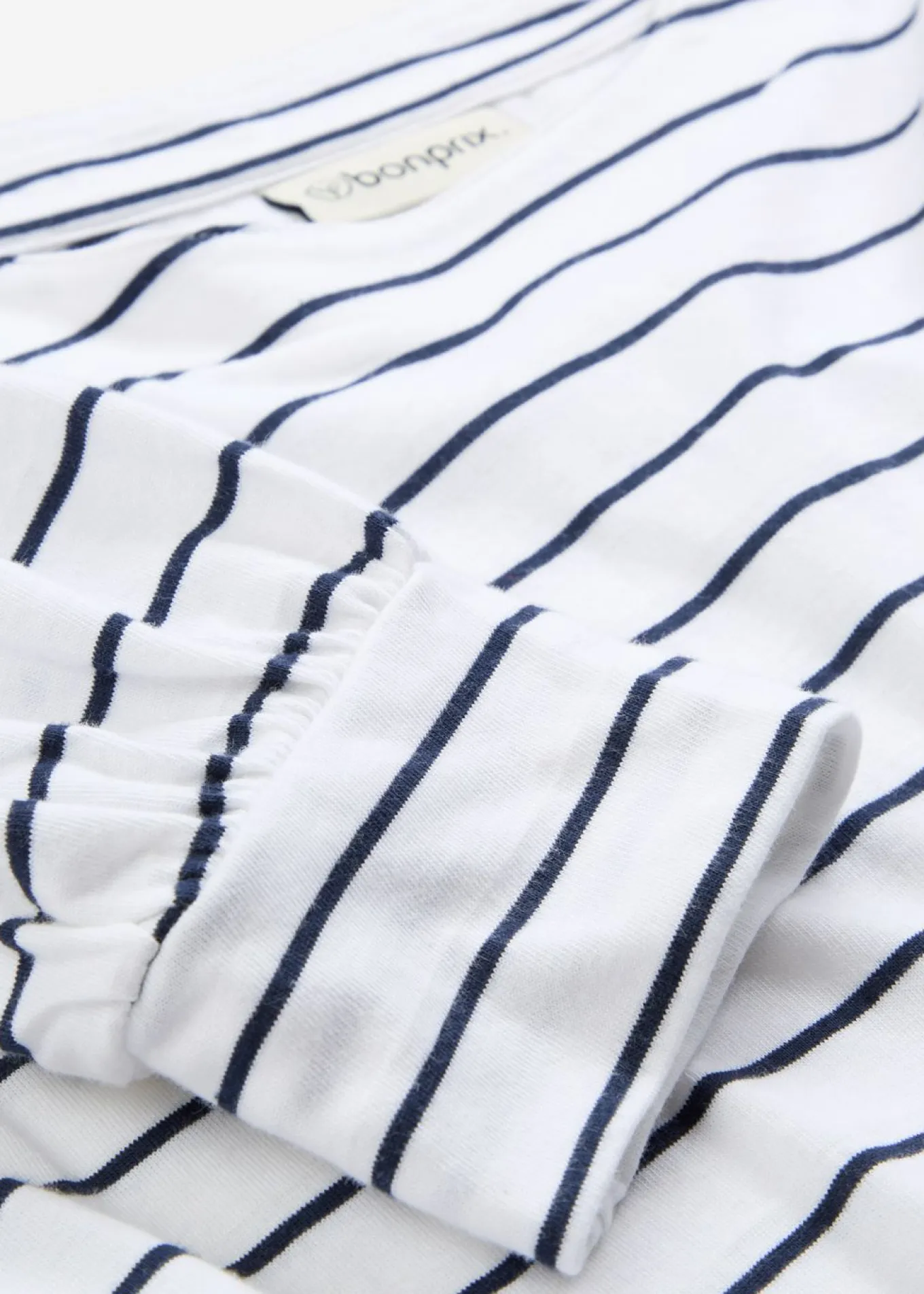 Camiseta de algodón orgánico puro con manga larga