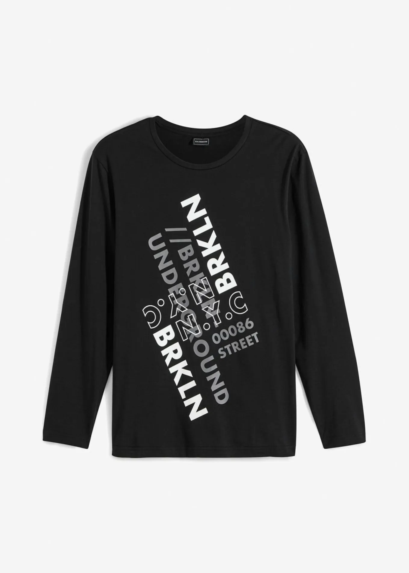 Camiseta de algodón orgánico puro con manga larga