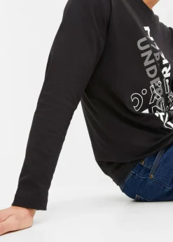 Camiseta de algodón orgánico puro con manga larga