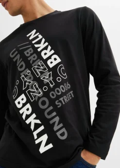 Camiseta de algodón orgánico puro con manga larga