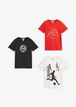 Camiseta de algodón orgánico puro (3 unidades)