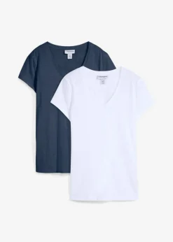 Camiseta de algodón orgánico puro (2 unidades)