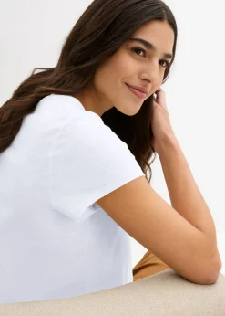 Camiseta de algodón orgánico puro (2 unidades)