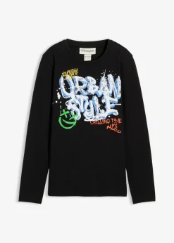 Camiseta de algodón orgánico puro con manga larga