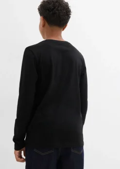 Camiseta de algodón orgánico puro con manga larga