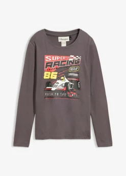 Camiseta de algodón orgánico puro con manga larga
