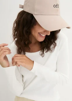 Camiseta de algodón orgánico puro con manga larga