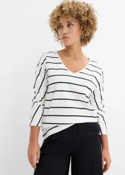 Camiseta de algodón orgánico puro con manga larga