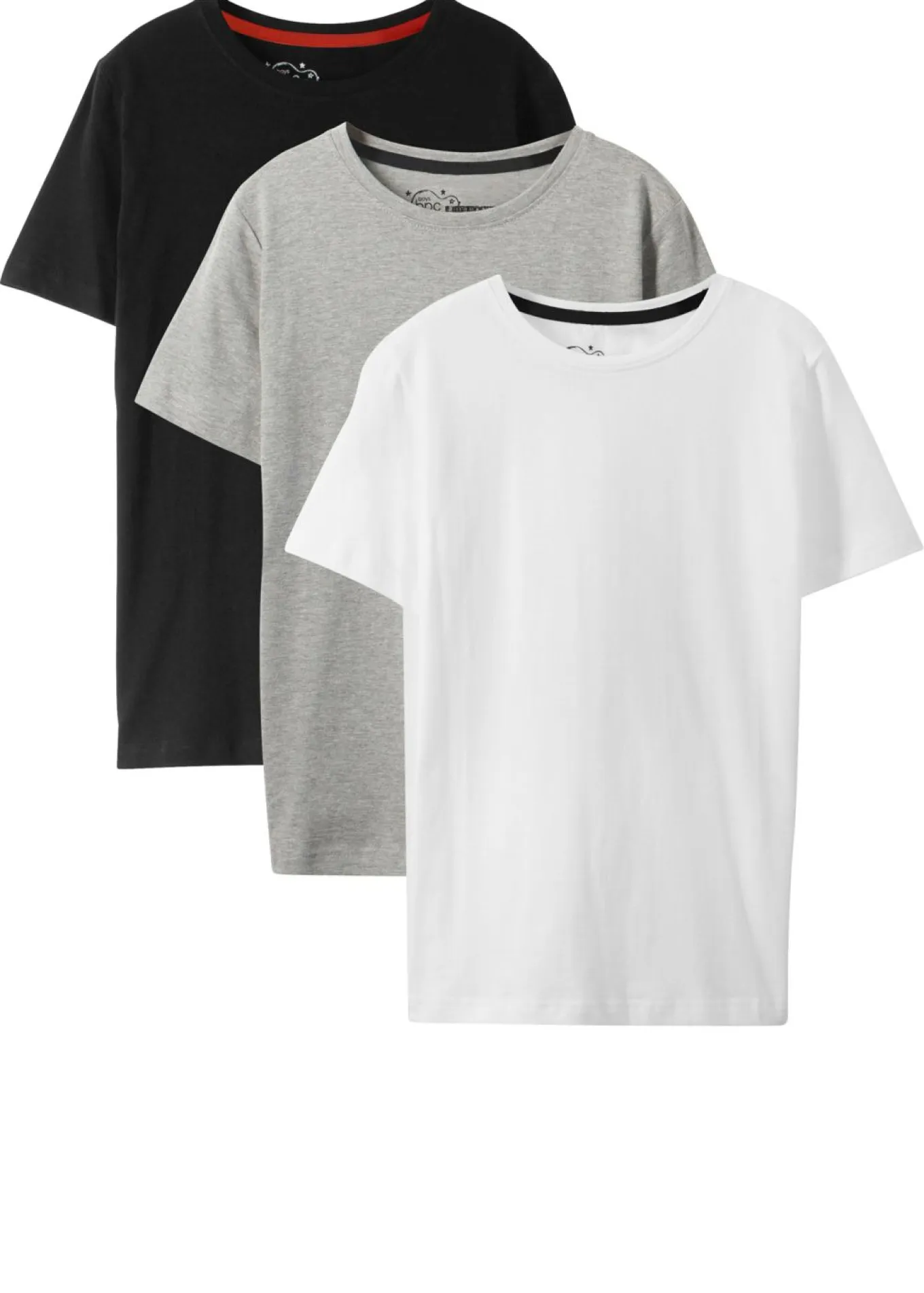 Camiseta de algodón orgánico (3 unidades)