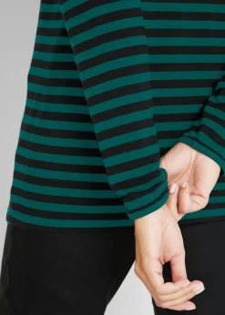 Camiseta de algodón orgánico puro con manga larga