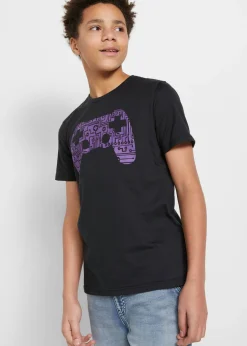 Camiseta de algodón orgánico para niños