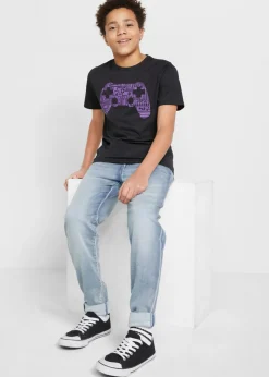 Camiseta de algodón orgánico para niños