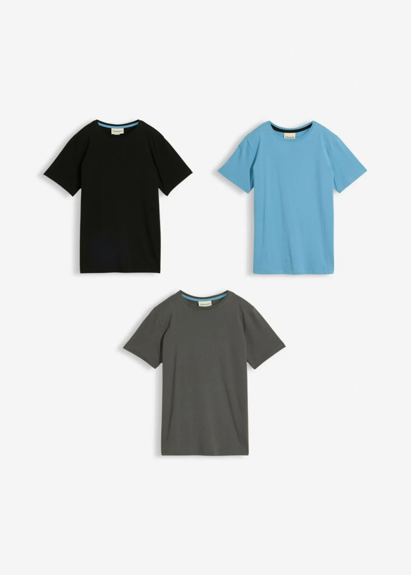 Camiseta de algodón orgánico (3 unidades)