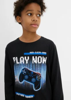 Camiseta de algodón orgánico puro con manga larga