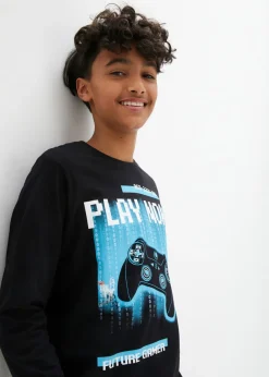 Camiseta de algodón orgánico puro con manga larga