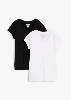 Camiseta de algodón orgánico puro (2 unidades)