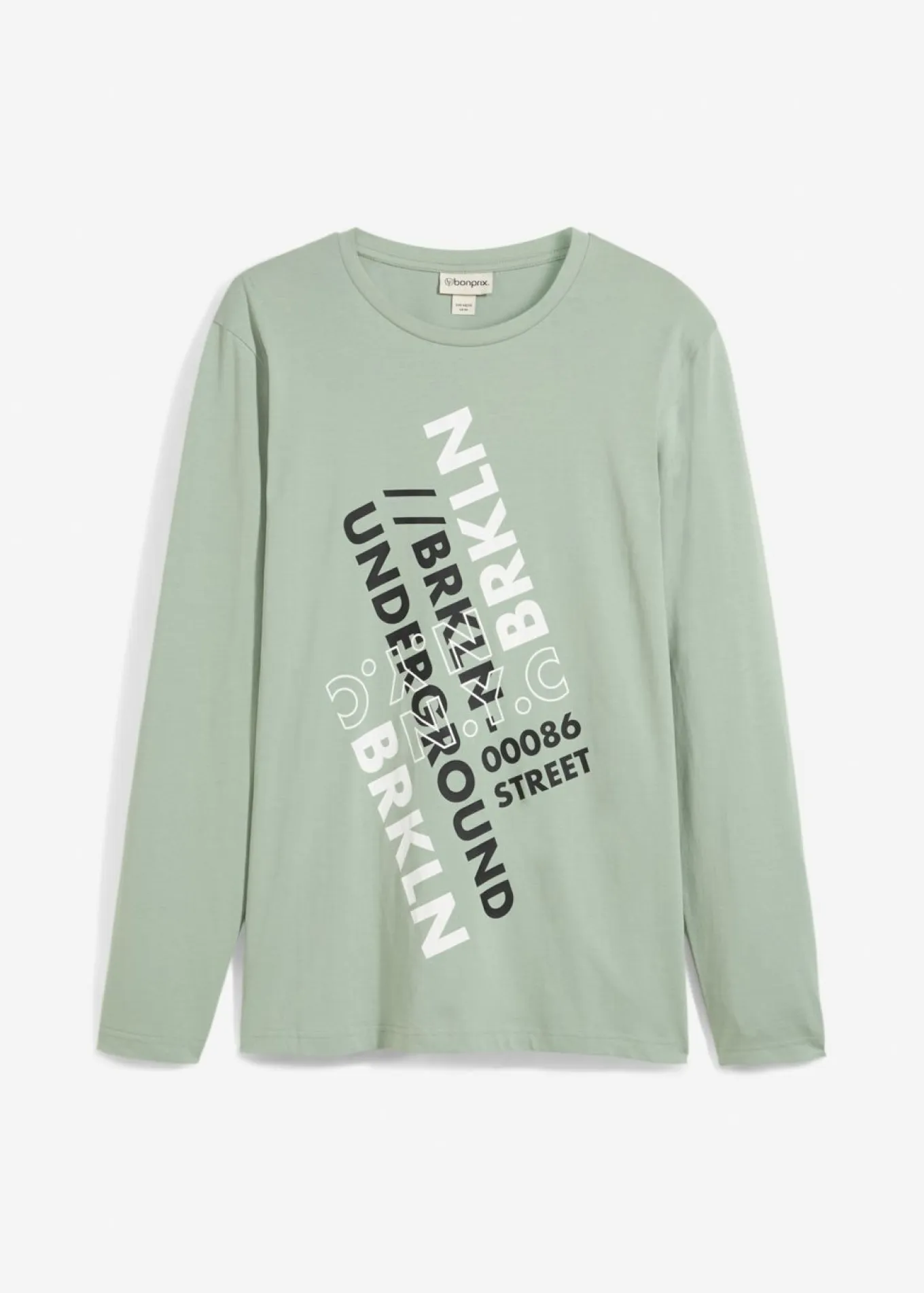 Camiseta de algodón orgánico puro con manga larga