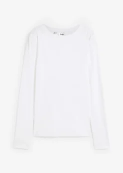 Camiseta de algodón orgánico puro con manga larga