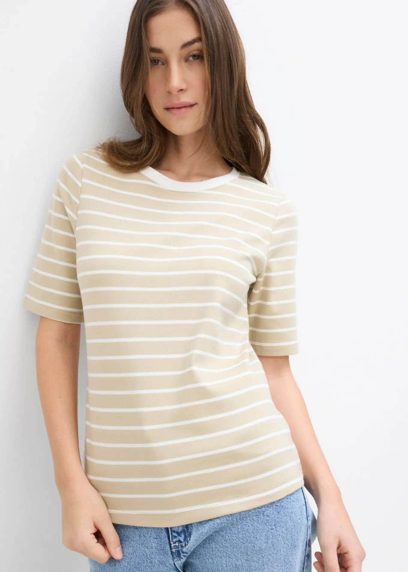 Camiseta de algodón orgánico pesado