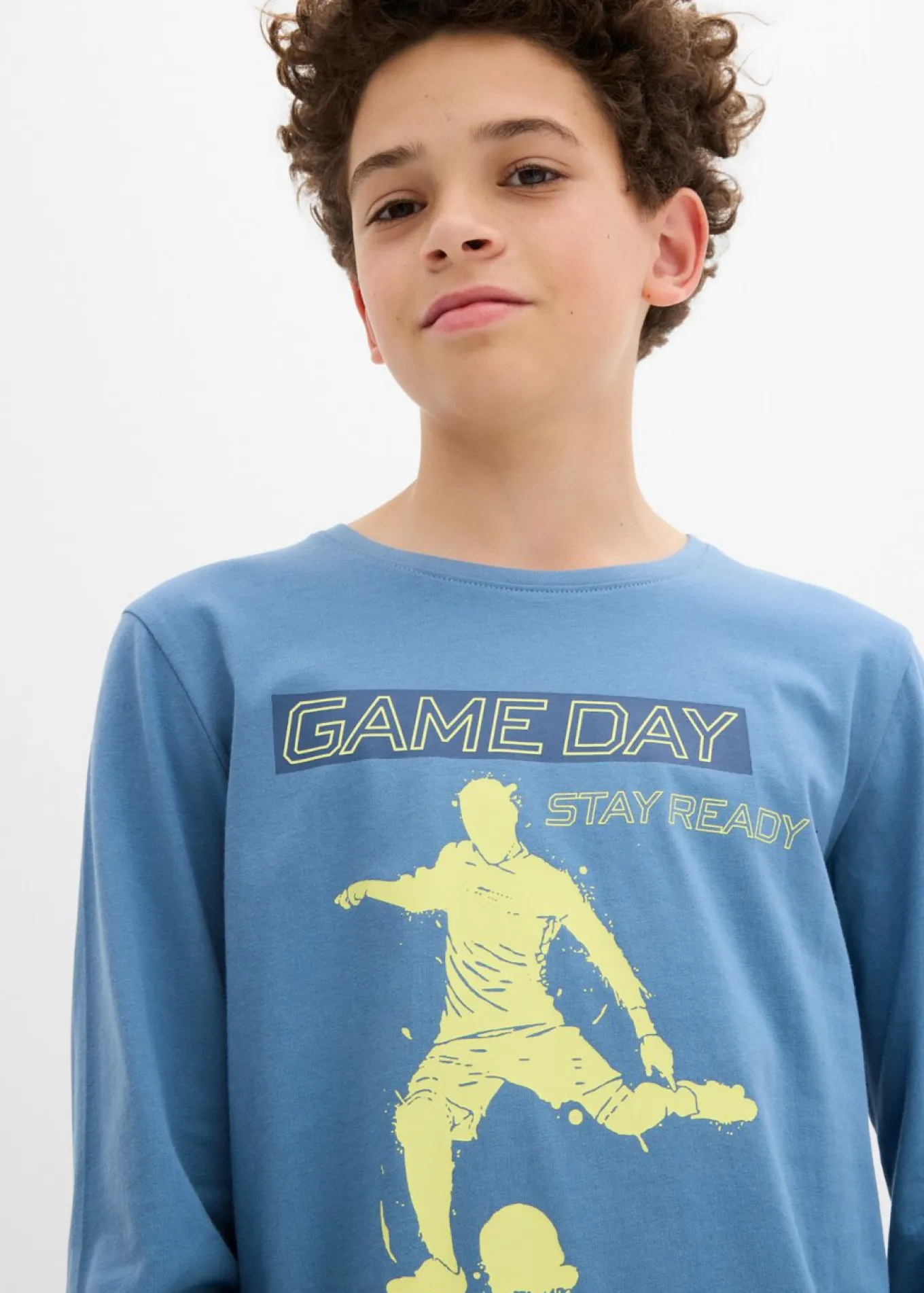 Camiseta de algodón orgánico puro con manga larga