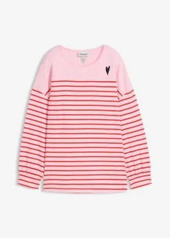 Camiseta de algodón orgánico puro con manga larga