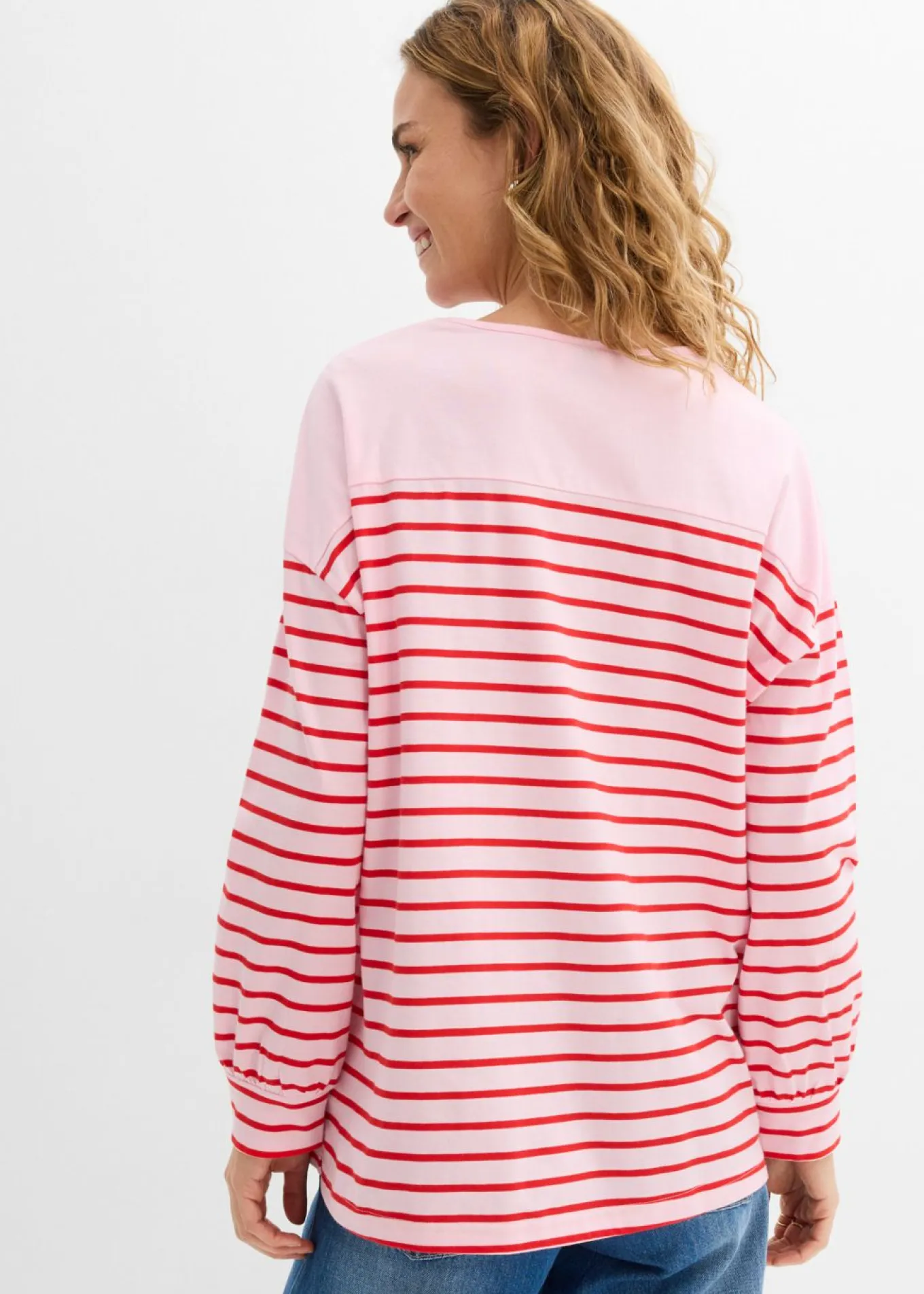 Camiseta de algodón orgánico puro con manga larga