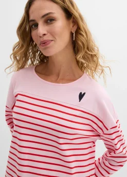 Camiseta de algodón orgánico puro con manga larga