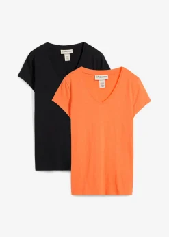 Camiseta de algodón orgánico puro (2 unidades)