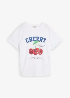 Camiseta de algodón orgánico puro, estampado