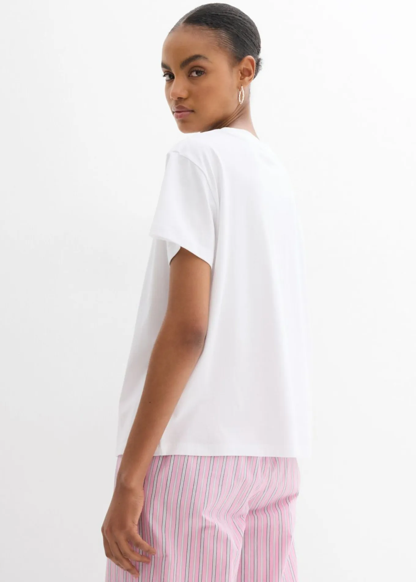 Camiseta de algodón orgánico puro, estampado