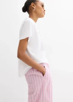 Camiseta de algodón orgánico puro, estampado