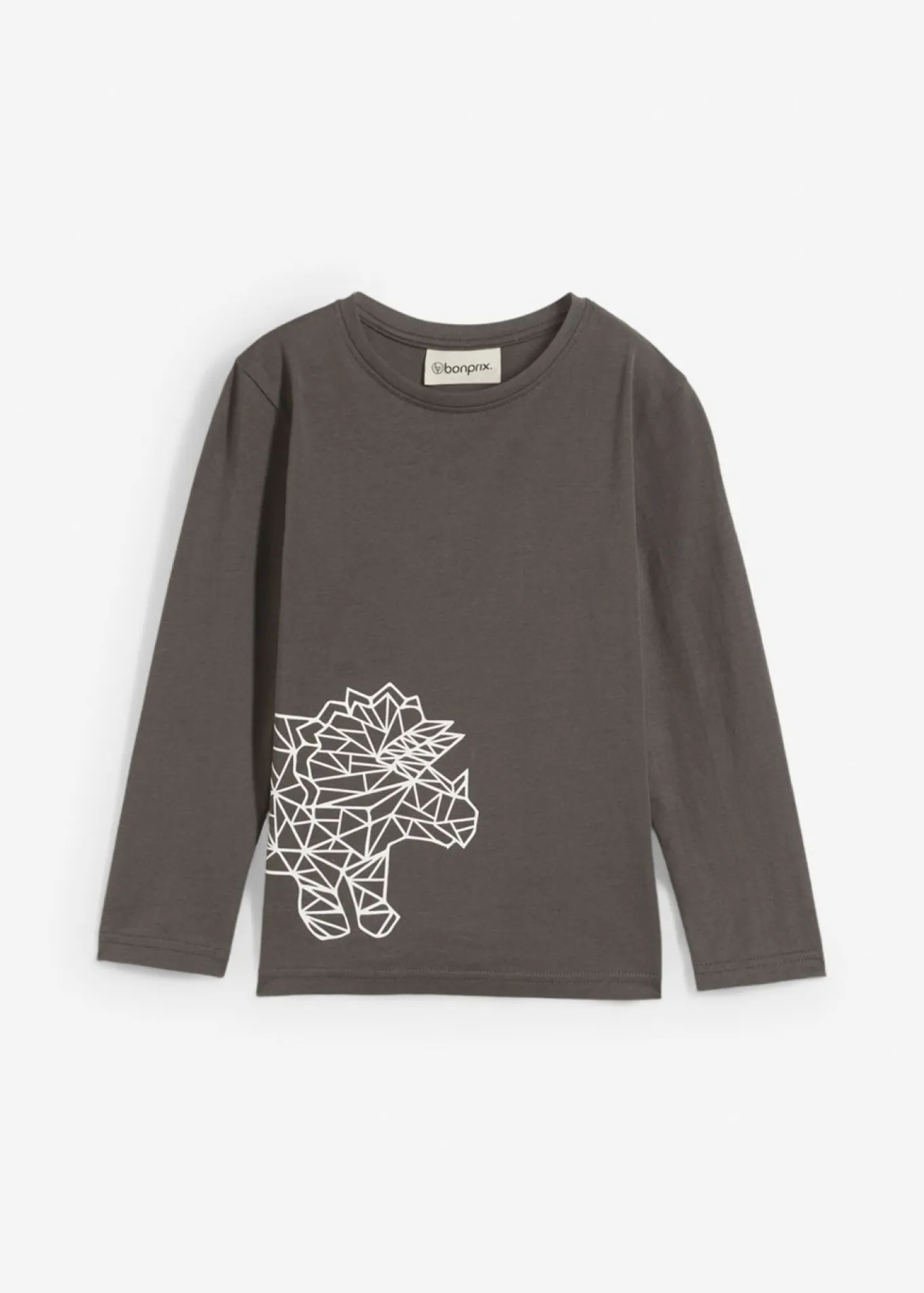 Camiseta de algodón orgánico puro con manga larga