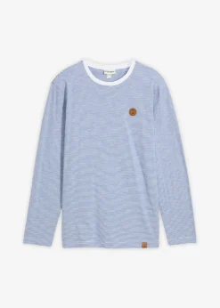 Camiseta de algodón orgánico puro con manga larga
