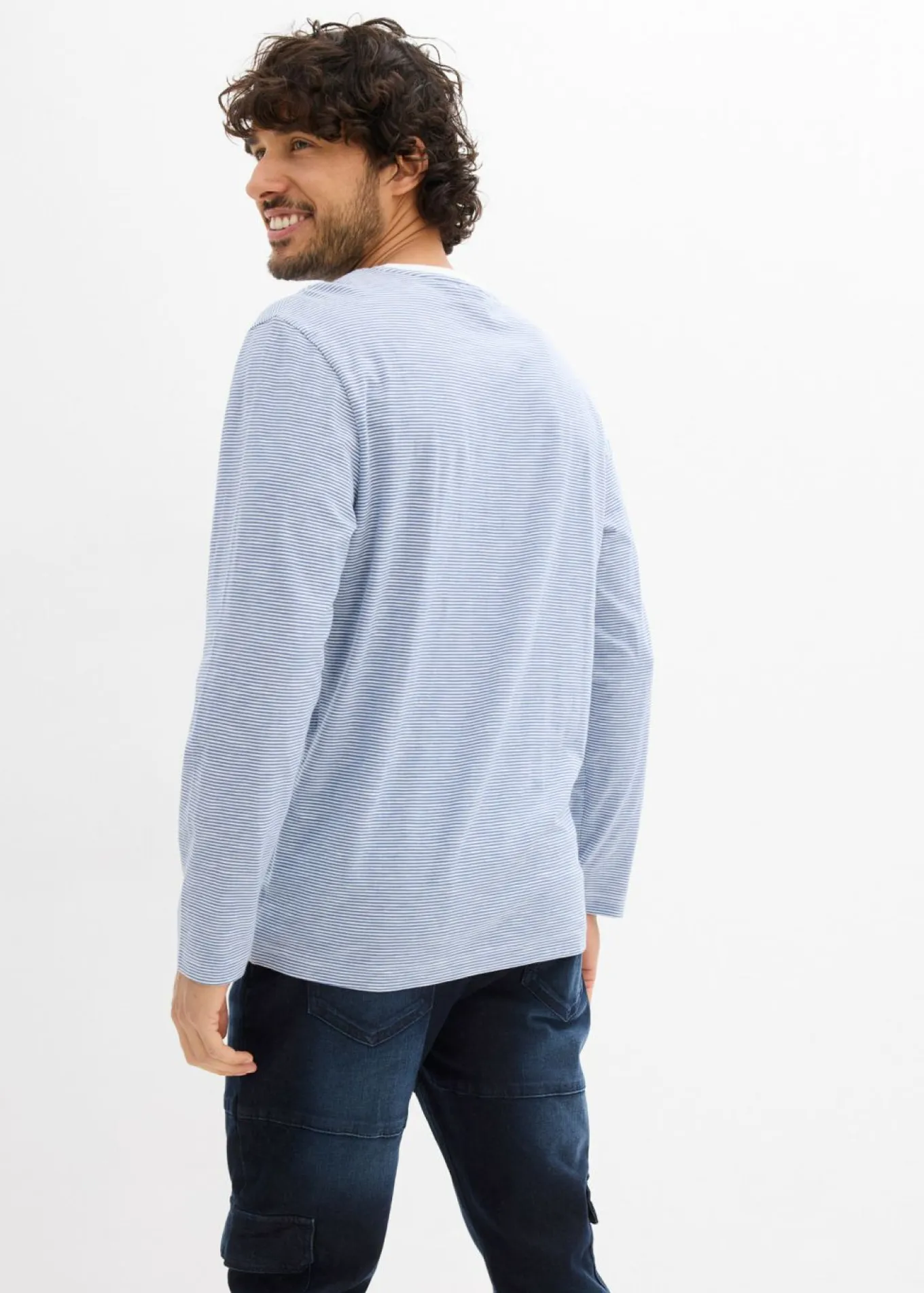 Camiseta de algodón orgánico puro con manga larga