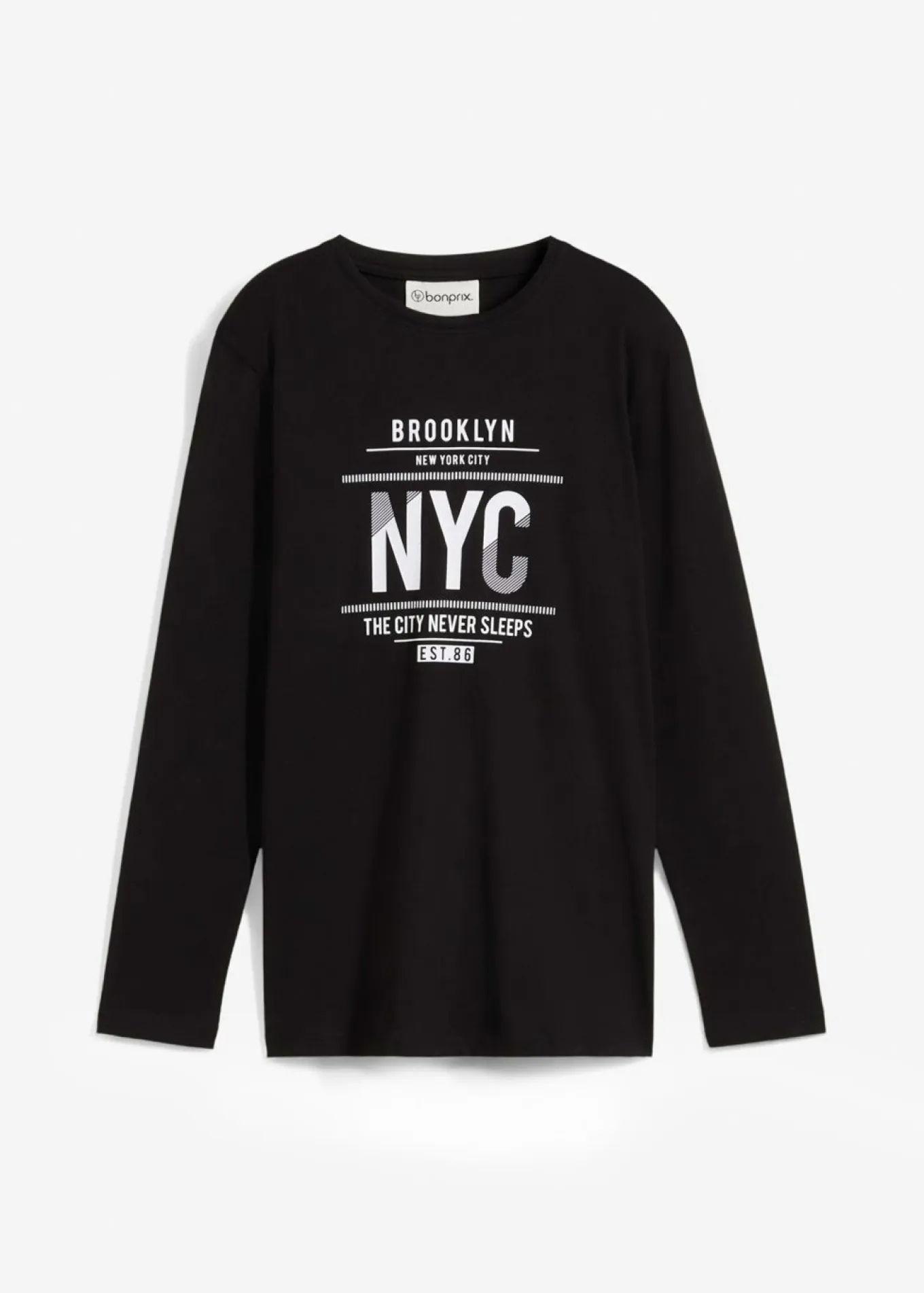 Camiseta de algodón orgánico puro con manga larga