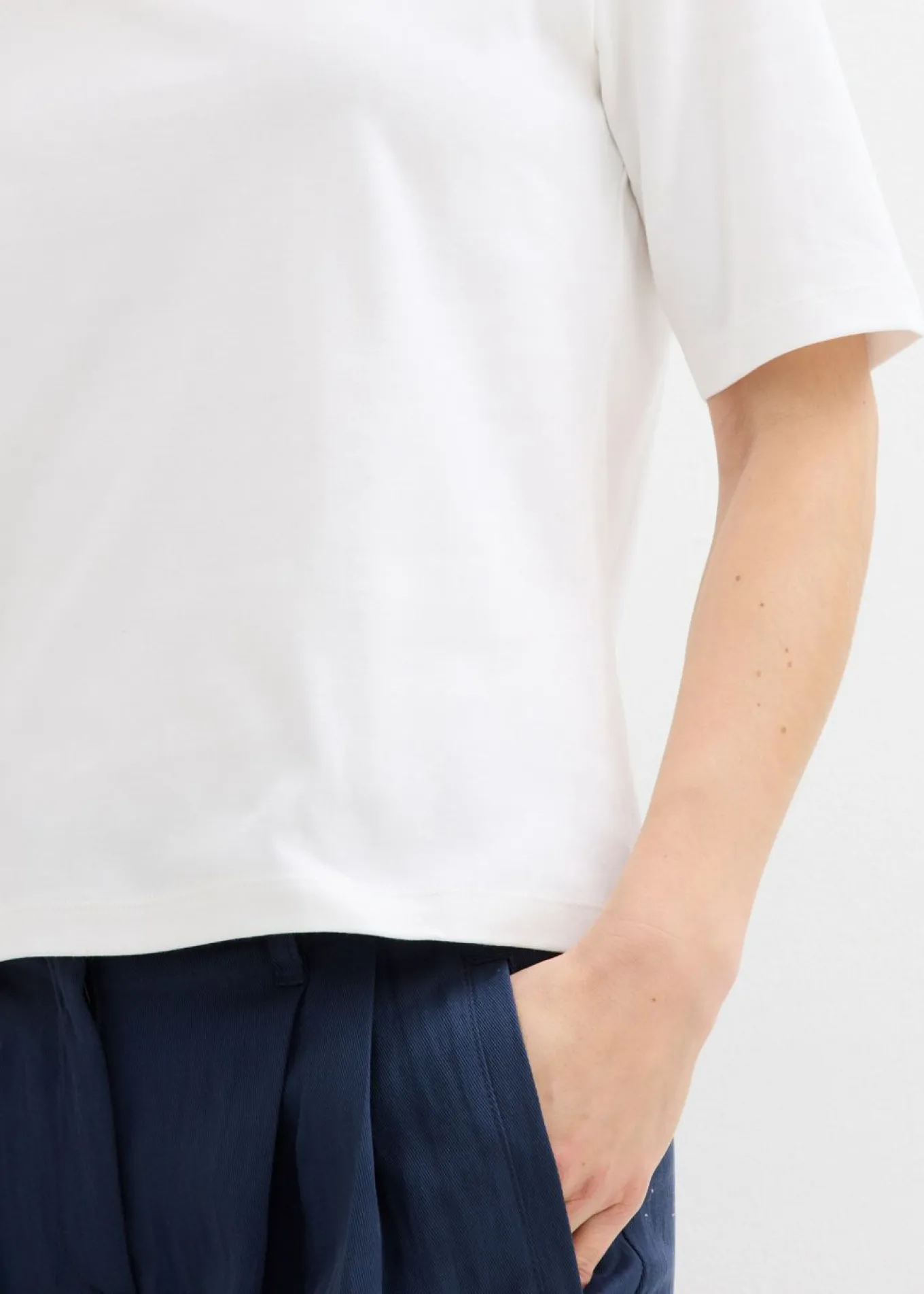 Camiseta de algodón orgánico pesado