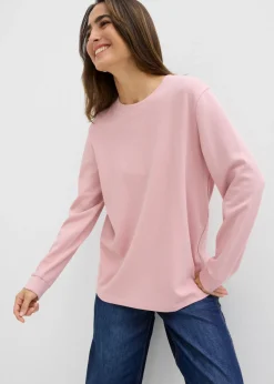 Camiseta de algodón orgánico puro con manga larga