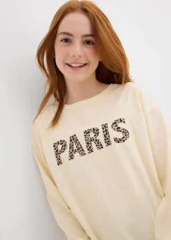 Camiseta de algodón orgánico puro con manga larga