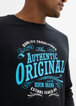 Camiseta de algodón orgánico puro con manga larga