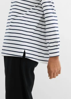 Camiseta de algodón orgánico puro con manga larga
