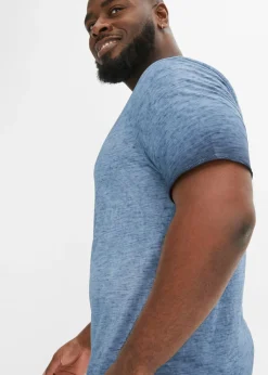 Camiseta de algodón orgánico puro con aspecto lavado