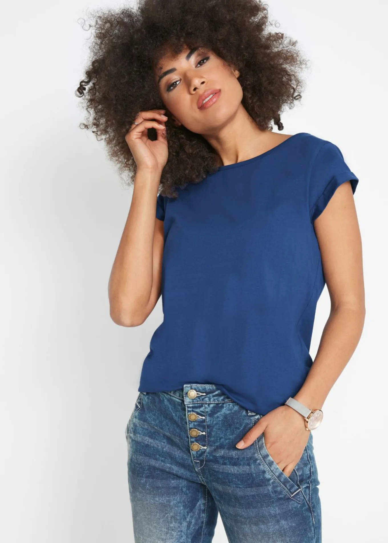 Camiseta de algodón puro