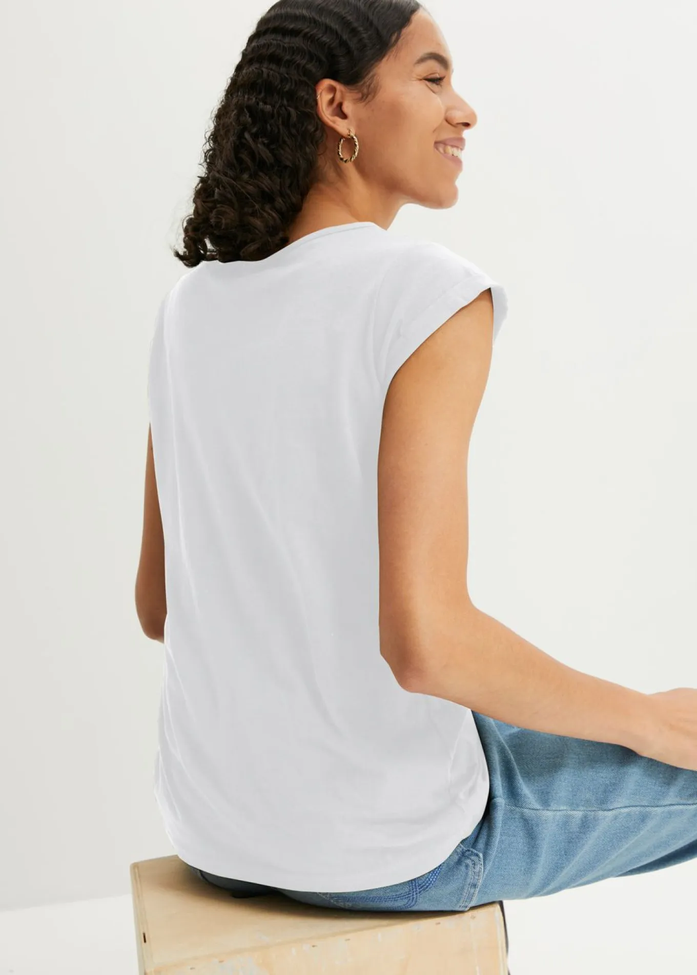 Camiseta de algodón puro