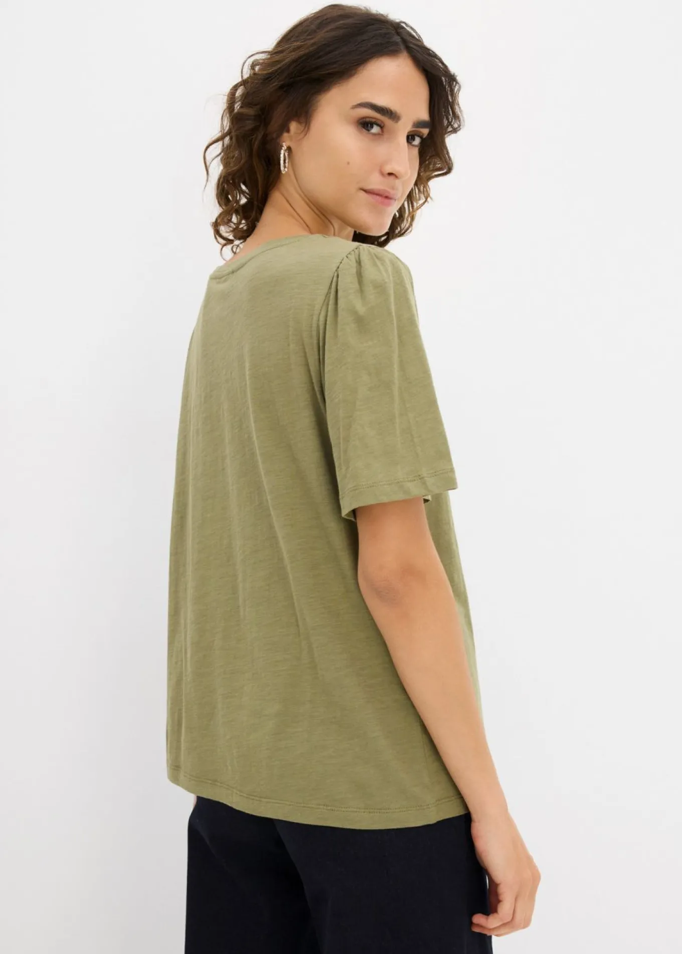 Camiseta de algodón puro